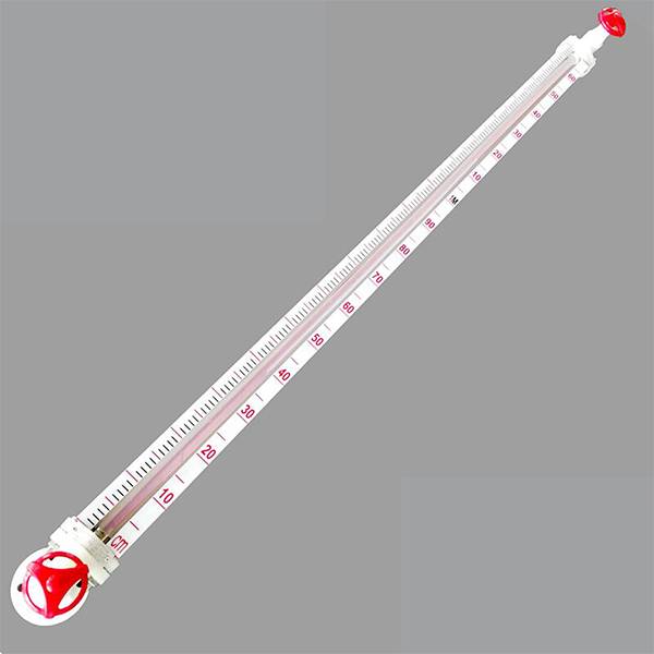 PP corker valve glass tube level indicator
